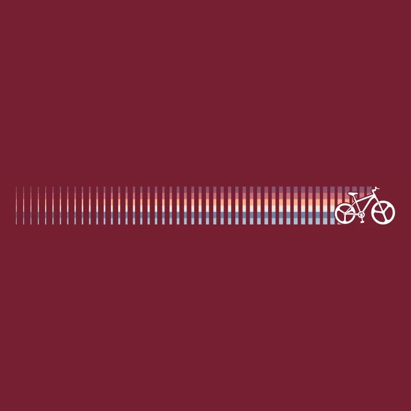 Dégradé code-barres Sunset
