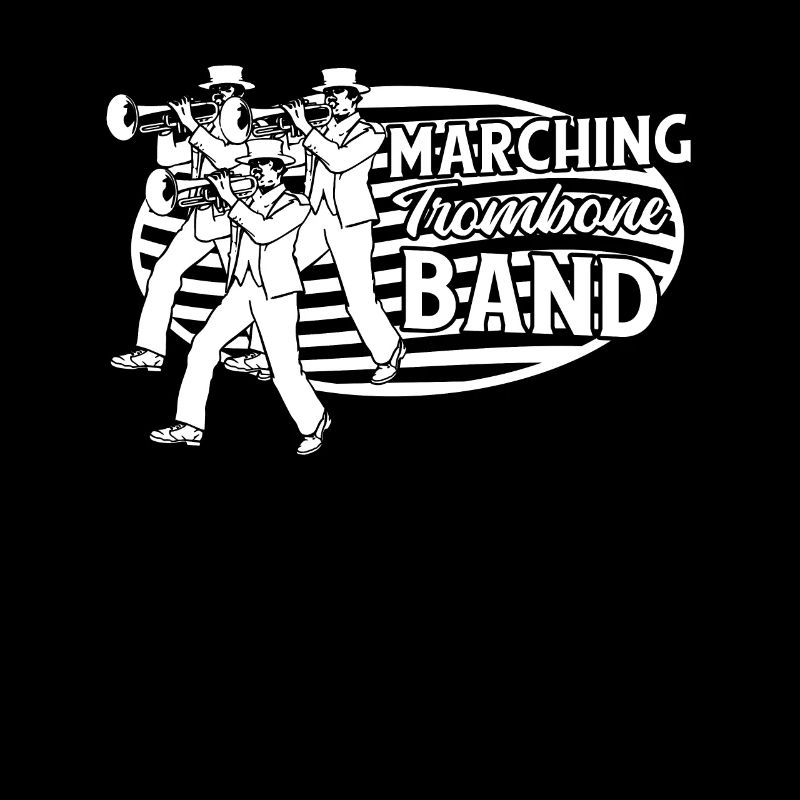marching band, trombone, brass band, trombone