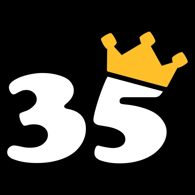 35 Couronne 35 anniversaire 35 ans