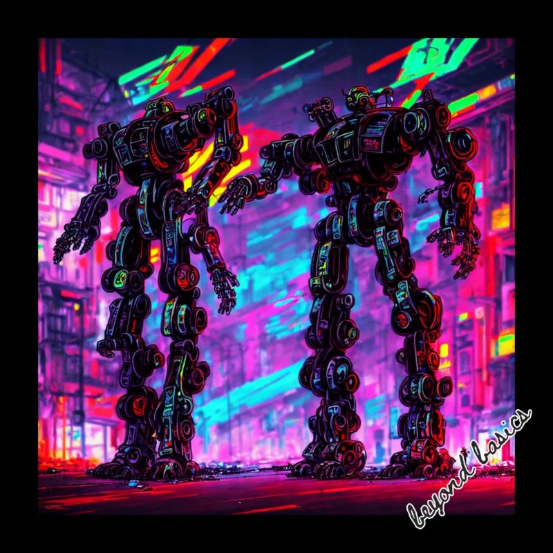 Mechas du néon
