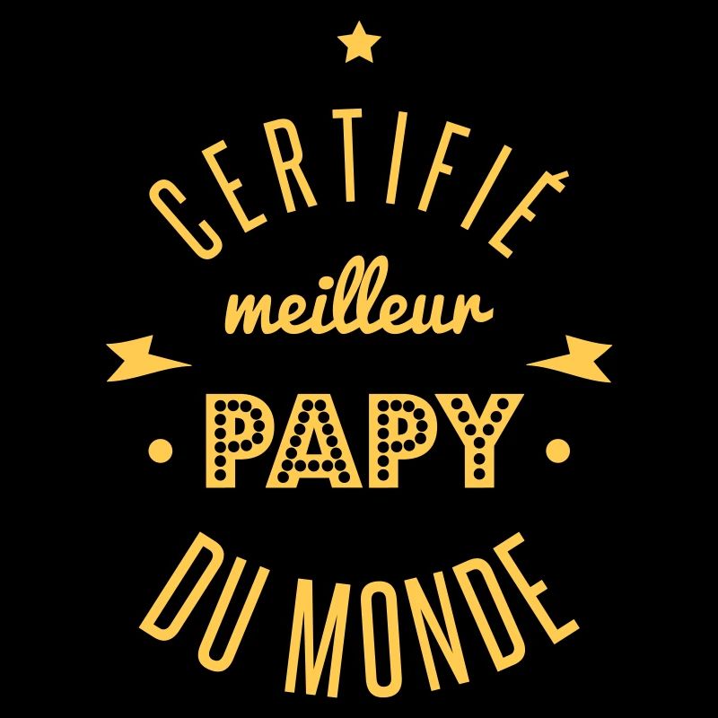 certifié meilleur papy