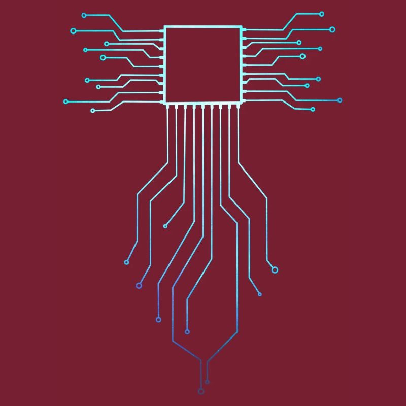 CPU PRINTED CIRCUIT BOARD
