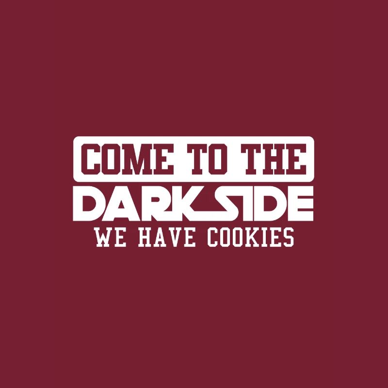 Darkside Cookie Tshirt Wars Geschenkidee