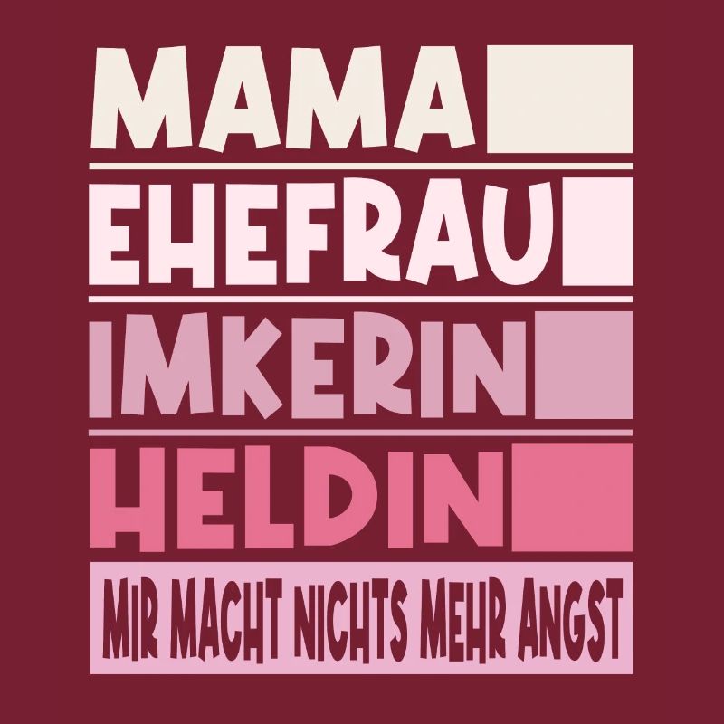 Imkerin Mama Ehefrau Heldin