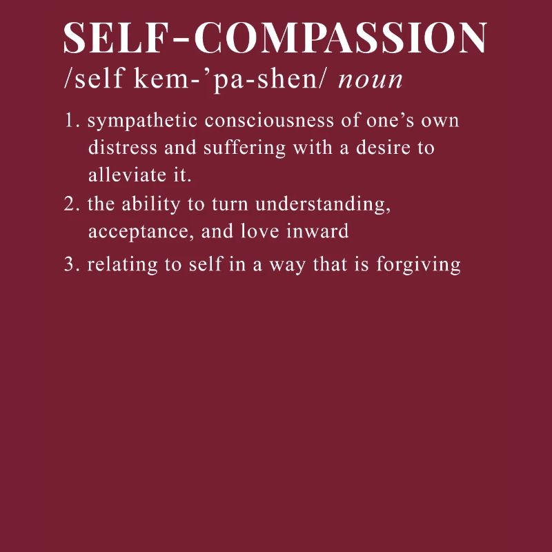 Mindfulness Dire auto-compassion