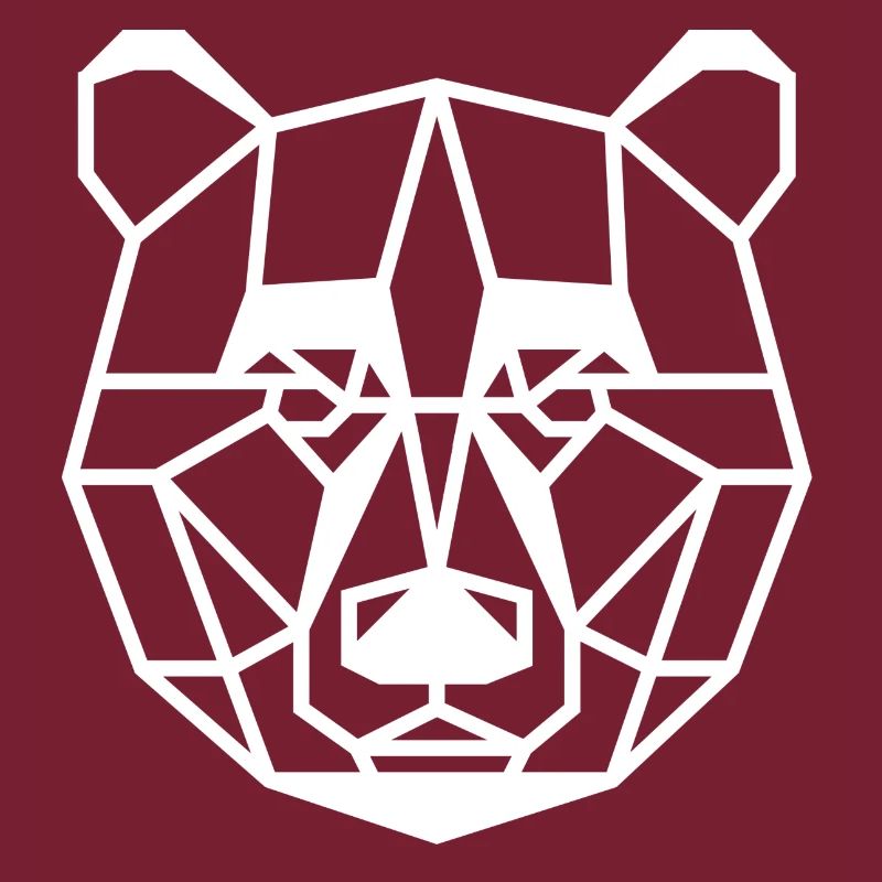 Ours composé de formes géométriques