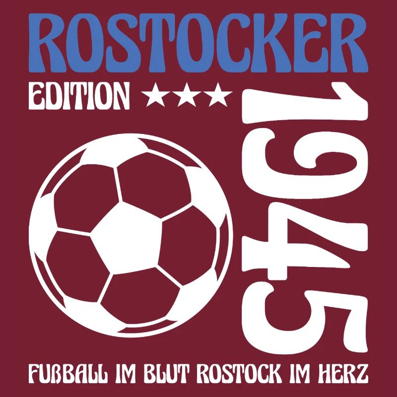 Rostocker Geburtstag 1945 Fußball Geschenk