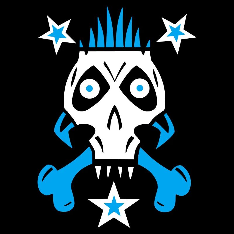 Totenkopf Comic Style Schädel