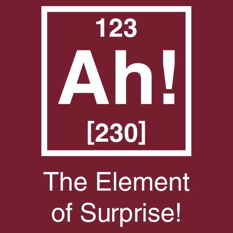 Chimie Nerd Blague Blague Drôle élément de dire