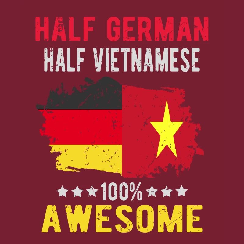 Half German Half Vietnamese