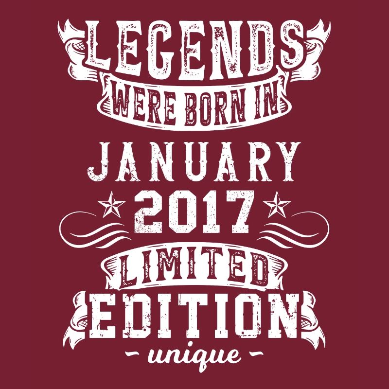 Anniversaire Janvier 2017 Année Edition Limitée