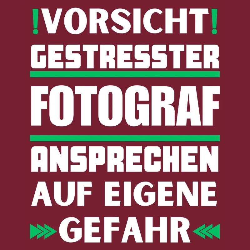 Don't approach stressed photographer!