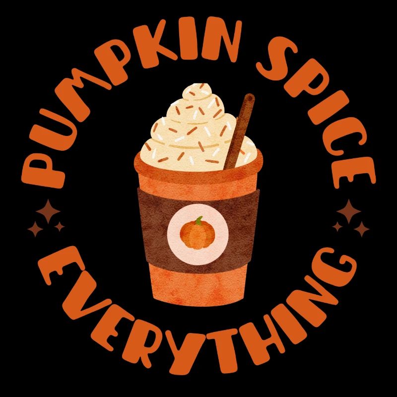 Pumpkin Spice Everything mit Pumpkin Spice Latte