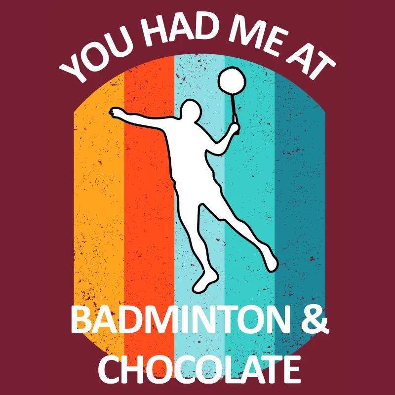 Badminton Badminton Badminton Player Chocolat