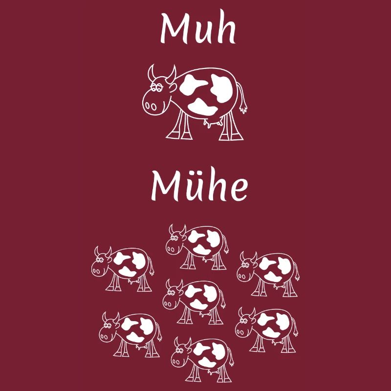 A cow does muh, many cows make trouble