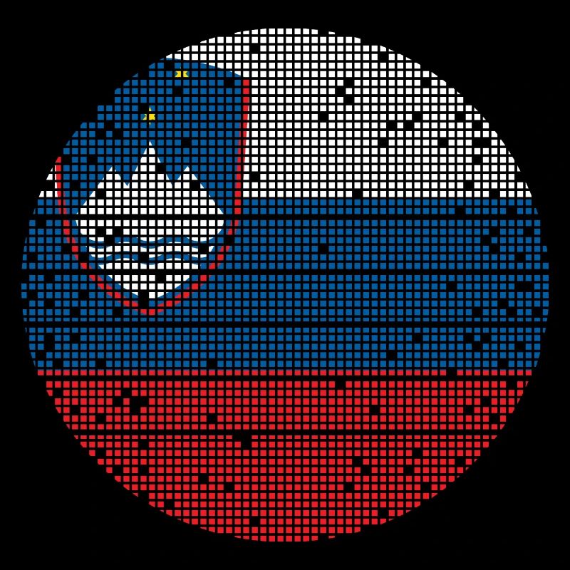 Slovénie Drapeau Balkan Drapeau Slovène Vintage