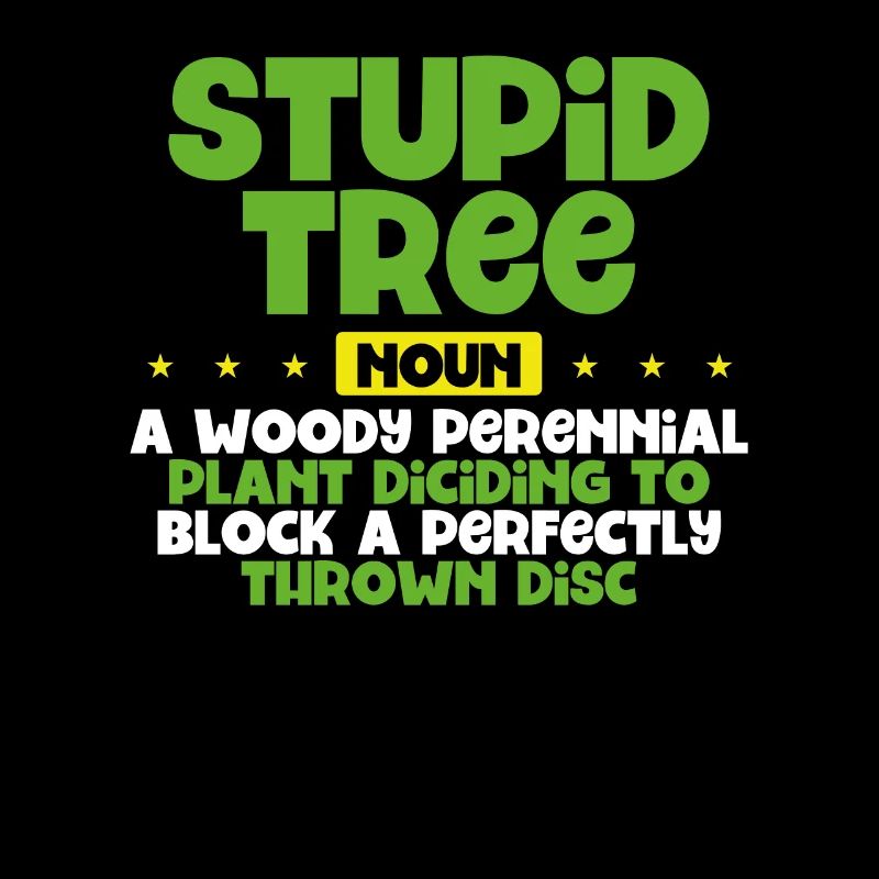 Dummer Baum Substantiv Discgolf