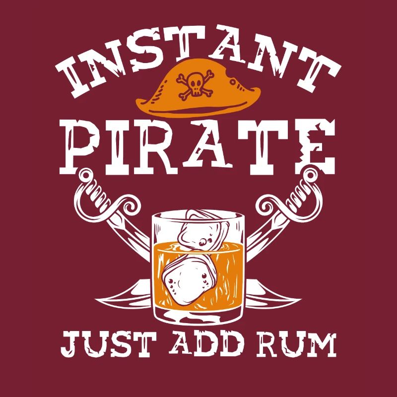 Pirate ajoute simplement du rhum