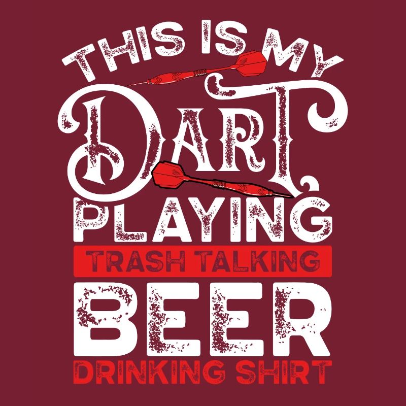 Das Ist Mein Dart- Und Trinkshirt