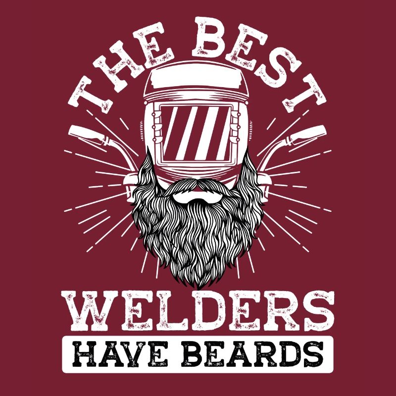 Welders have beards