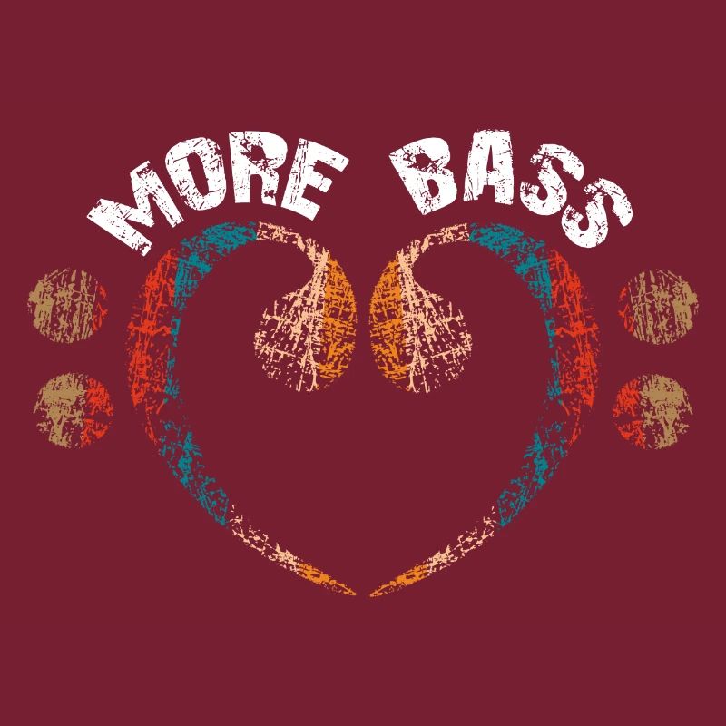 Plus de basses s’il vous plaît, grosse clé de fa