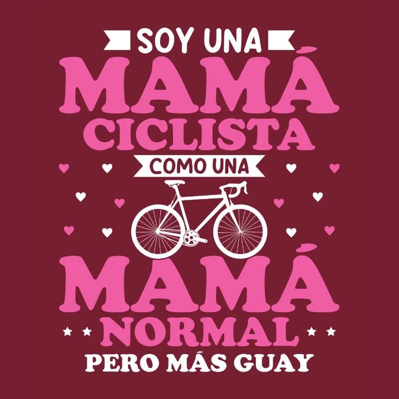 Ich bin eine Fahrrad-Mama wie eine normale Mutter