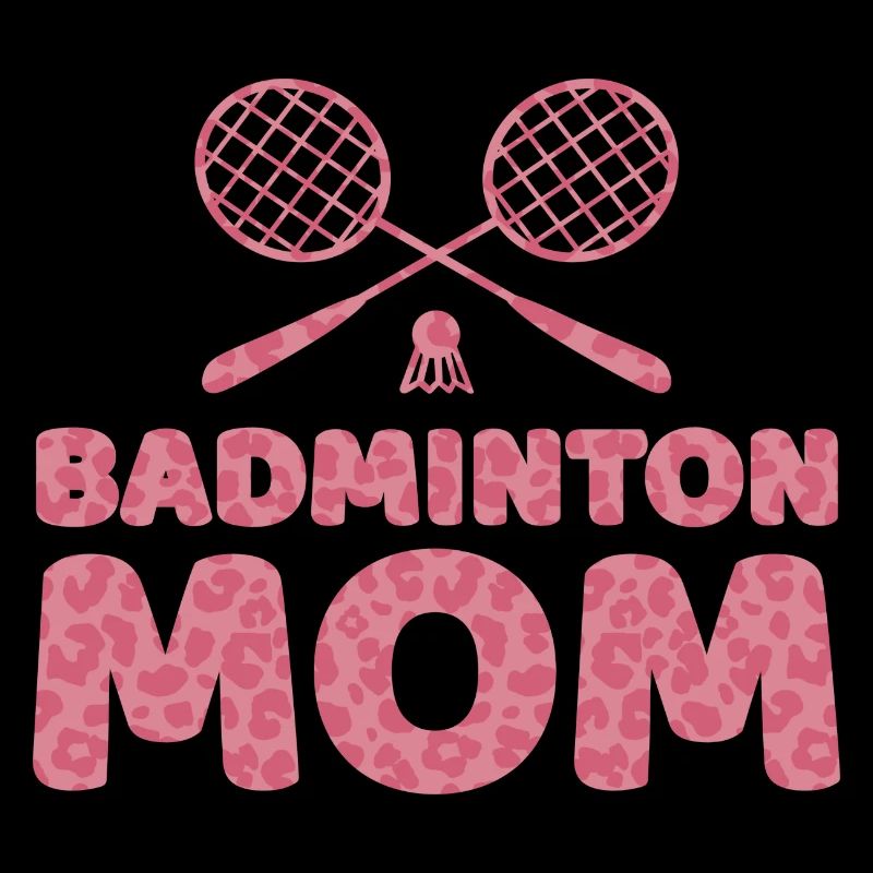 Badminton Mama Joueuse de badminton Mère Maman