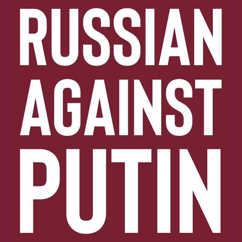 Russe contre Poutine blanc