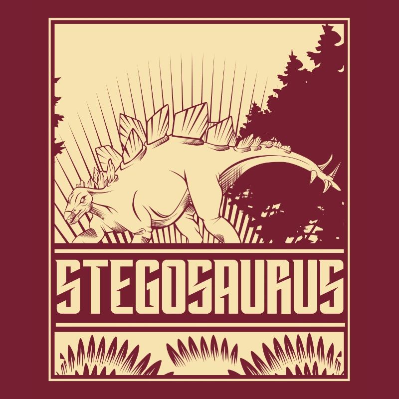 Vintage Stegosaurus Dino