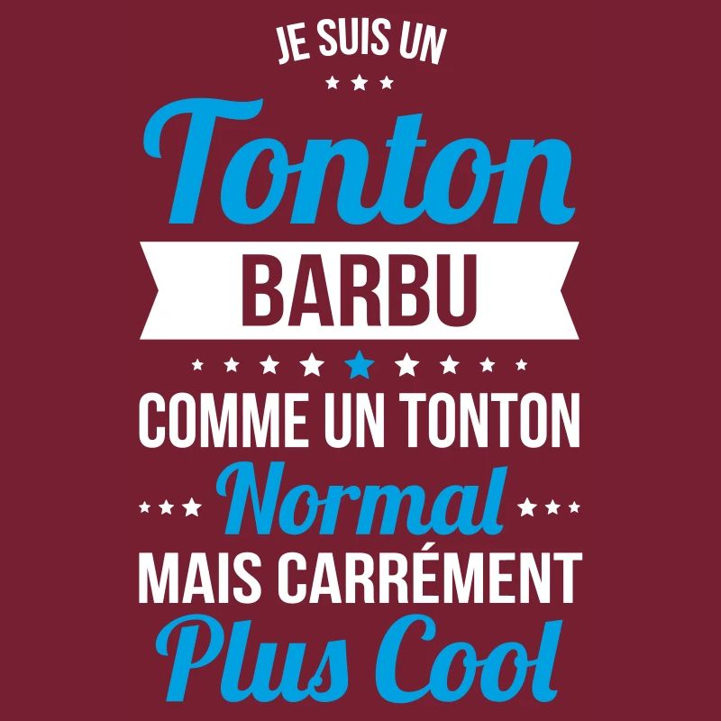 tonton barbu comme tonton normal plus cool