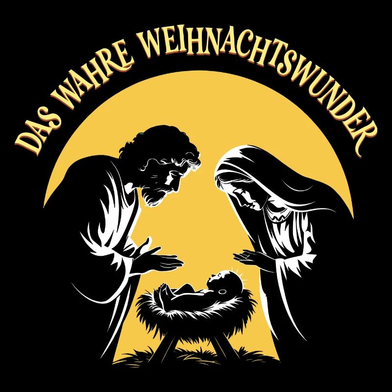 Jesus, Maria & Josef - Weihnachtskrippe Weihnacht