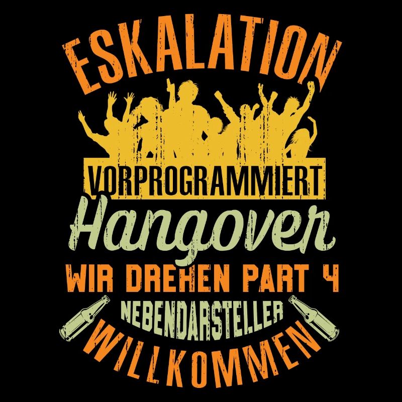 JGA T-Shirt Hangover 4 Eskalation vorprogrammiert