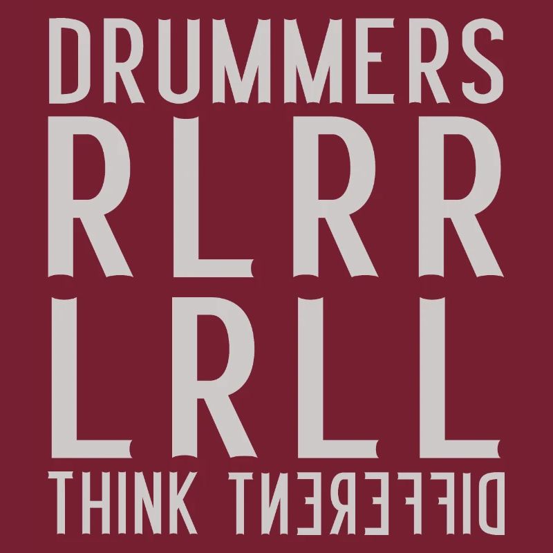 Drummers think different - Paradiddle
