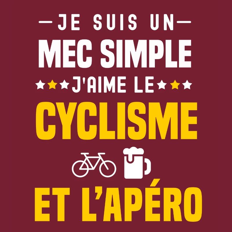 apéro cyclisme mec simple