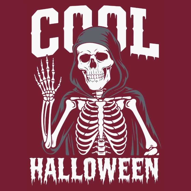 Squelette d’Halloween cool