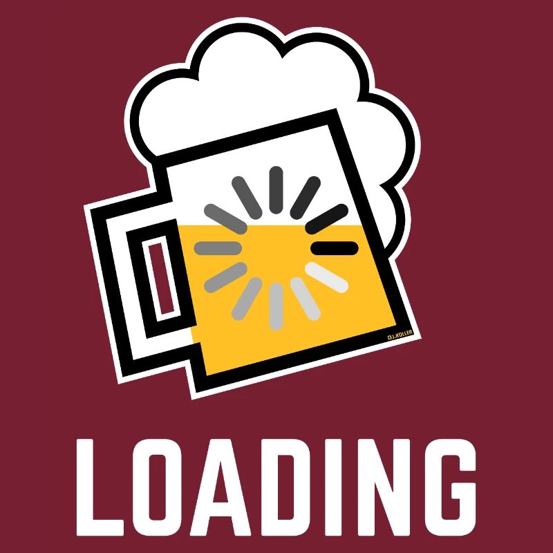 Bier Loading (Bier Wird Geladen / Negativ / \)