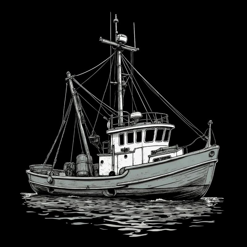 Bateau de pêche