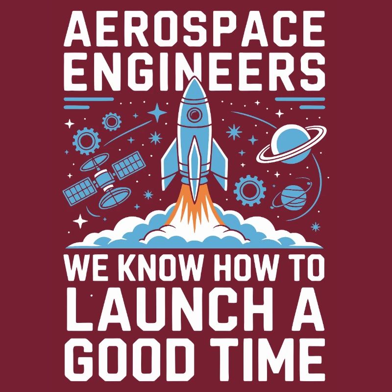 Aerospace Engineer Rocket Launch Humor