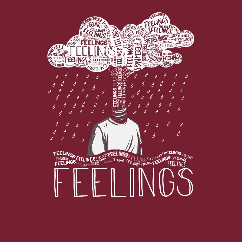 Continuously Raining Feelings Headless Surrealist