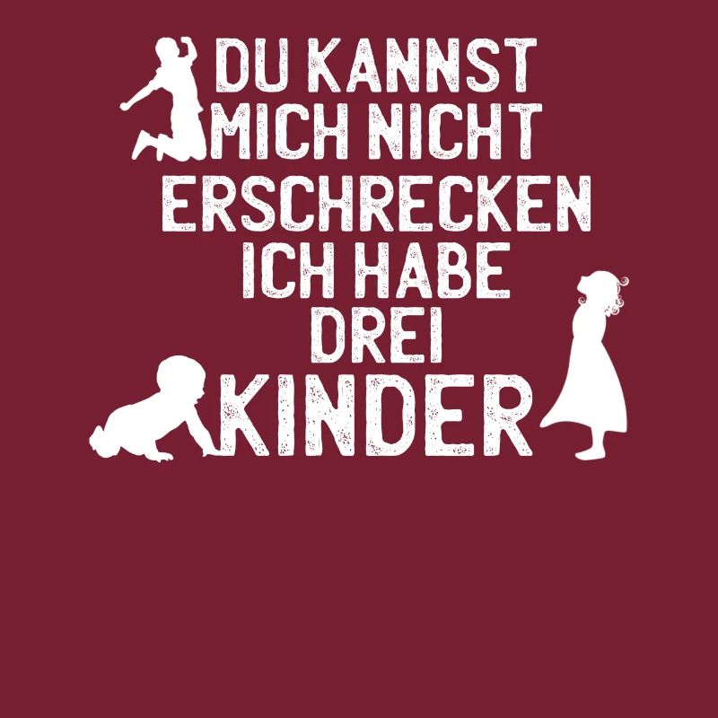 Drei Kinder 3 Eltern Mama Papa Geschenk
