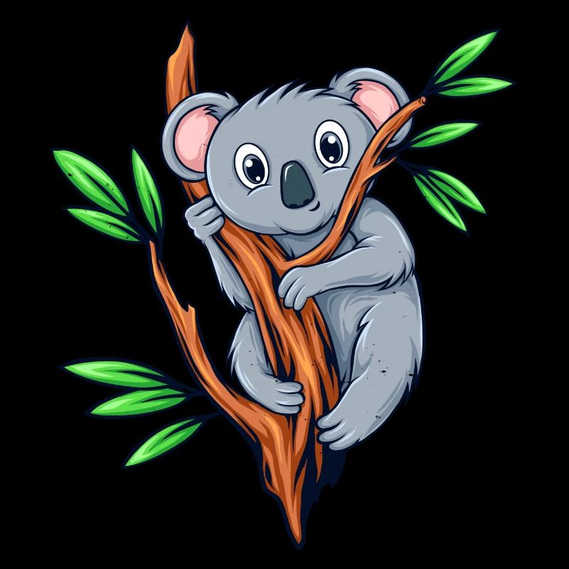Koalabär Koala Bambus