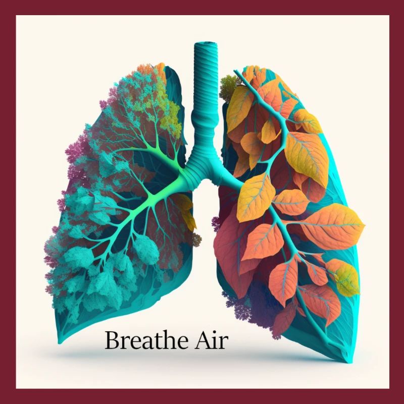 Lung in environmental design green