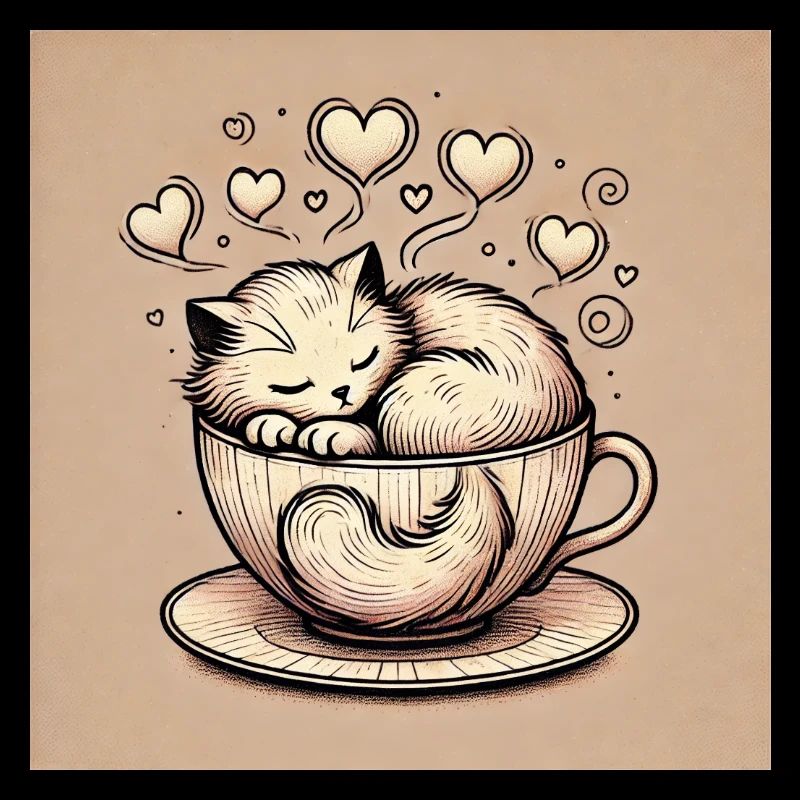 Cat in a Teacup
