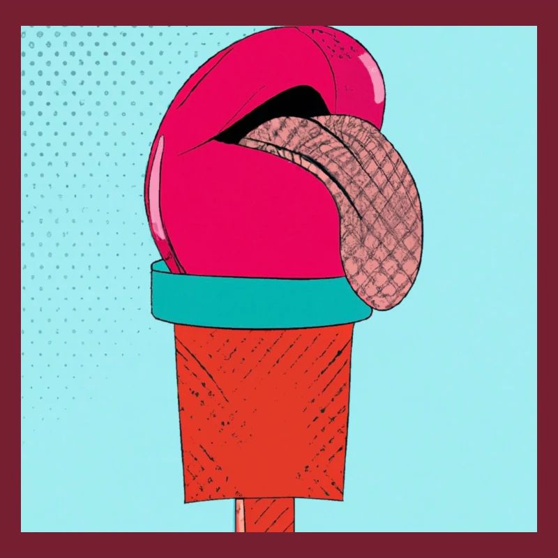 Die Eis-Zunge