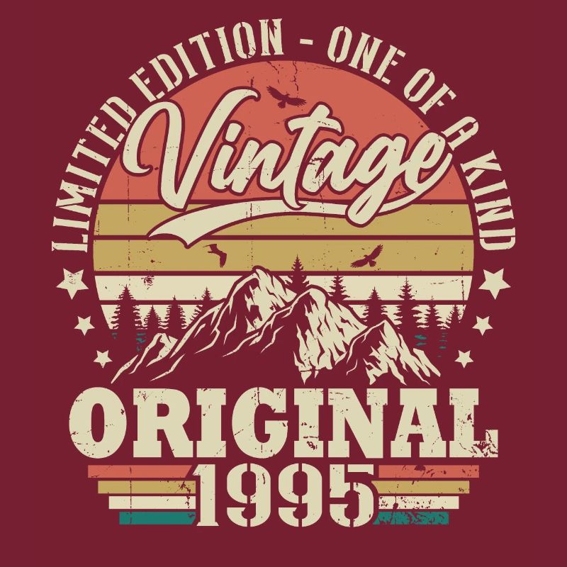 Vintage Original 1995 Geburtstag Geschenkidee