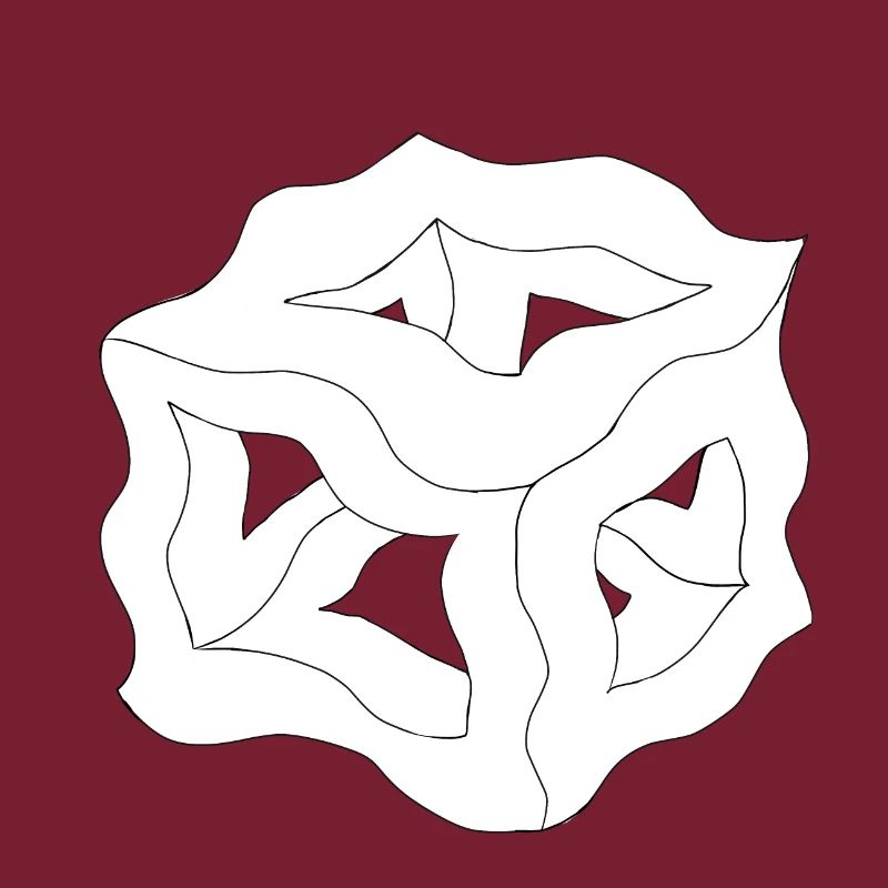 Traumwürfel oder Weißer Plato