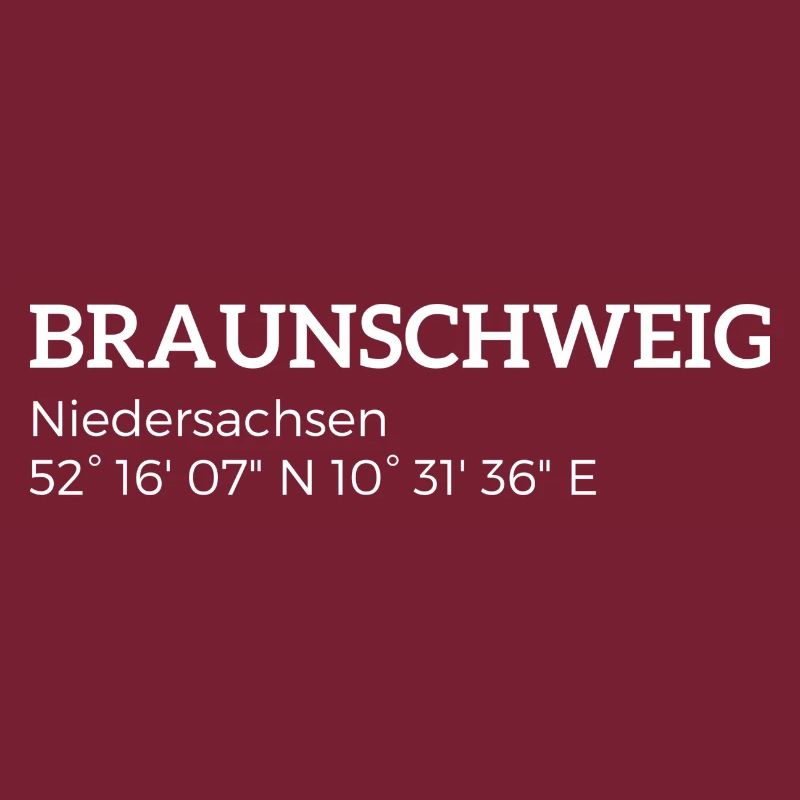 Les coordonnées Braunschweig Basse-Saxe