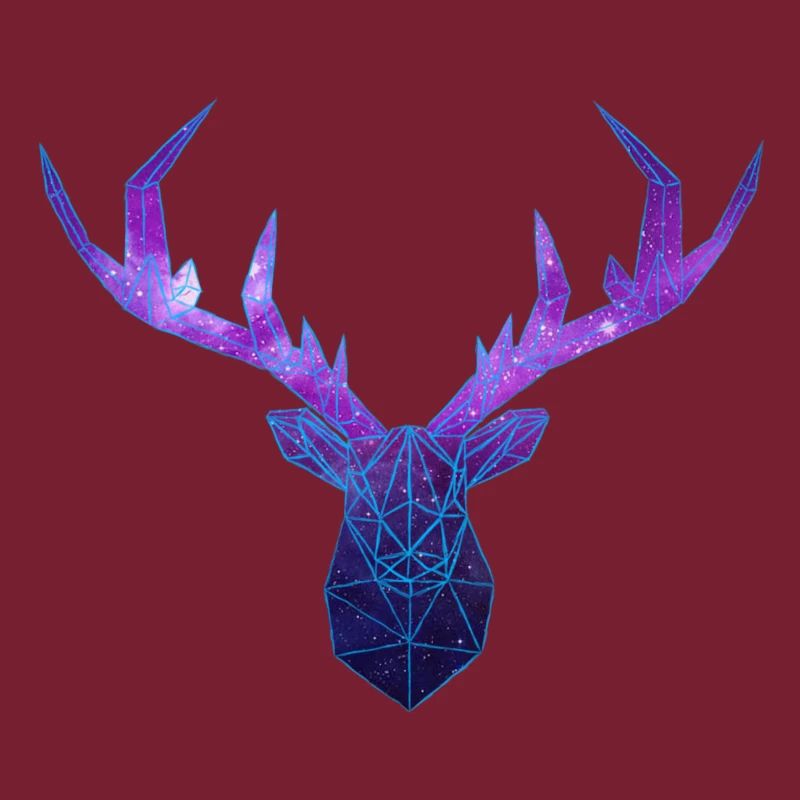 Cerf Low Poly Cosmos
