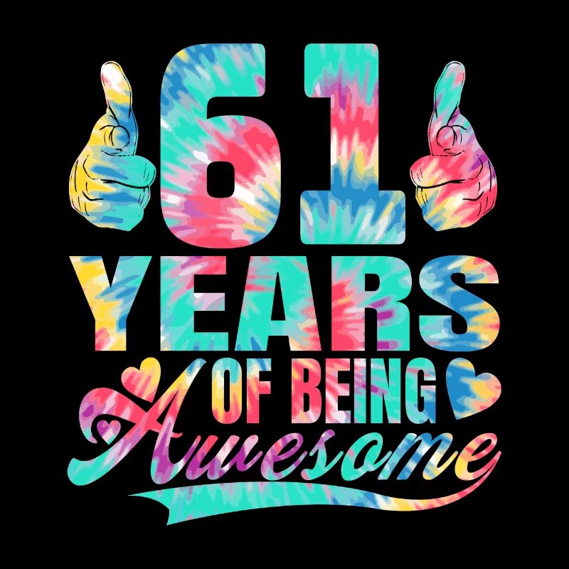 61. Geburtstag Oder Jahrestag 61 Years Of Being