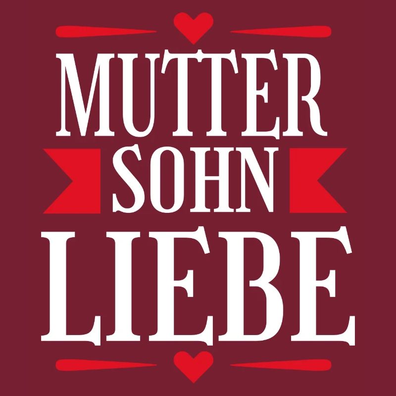 Mutter Sohn Liebe Tshirt